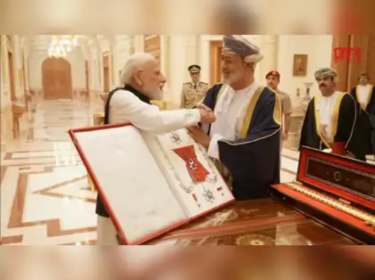 pm modi conferred oman’s second-highest civilian honour india-oman cepa signed