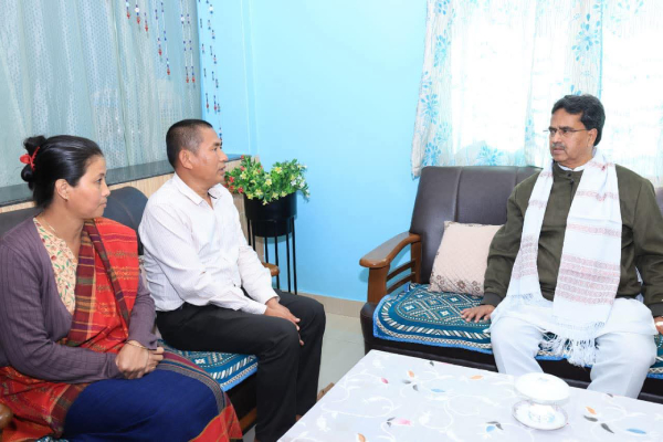 manik saha to take up angel chakma killing with dhami