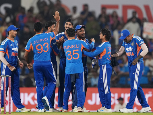 india beat new zealand by 48 runs take 1–0 t20i lead
