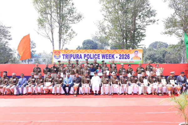 cm calls for tech-driven policing in tripura