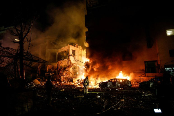 israel strikes qom amid iran leadership vote