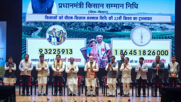 pm modi unveils mega projects ahead of assam polls