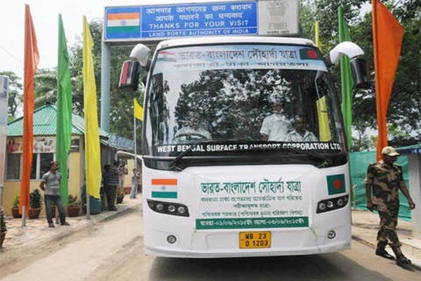 agartala-akhaura-kolkata bus service will be closed for three days for road repairing