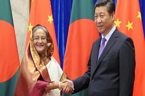 china  increased influence  built naval dock in bangladesh
