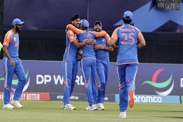 india defeated usa by 7 wickets in t20 world cup