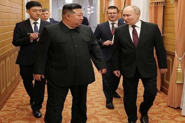 russian president putin visits north korea after 24 years amid us sanction