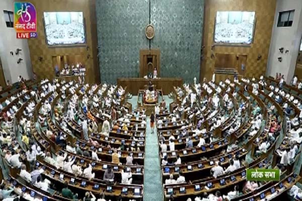 lok sabha adjourned till monday as opposition ruckus over  neet irregularities