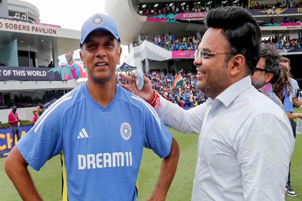 rahul dravid steps down new head coach of team india shortly- jay shah